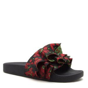 Floral Print Slides